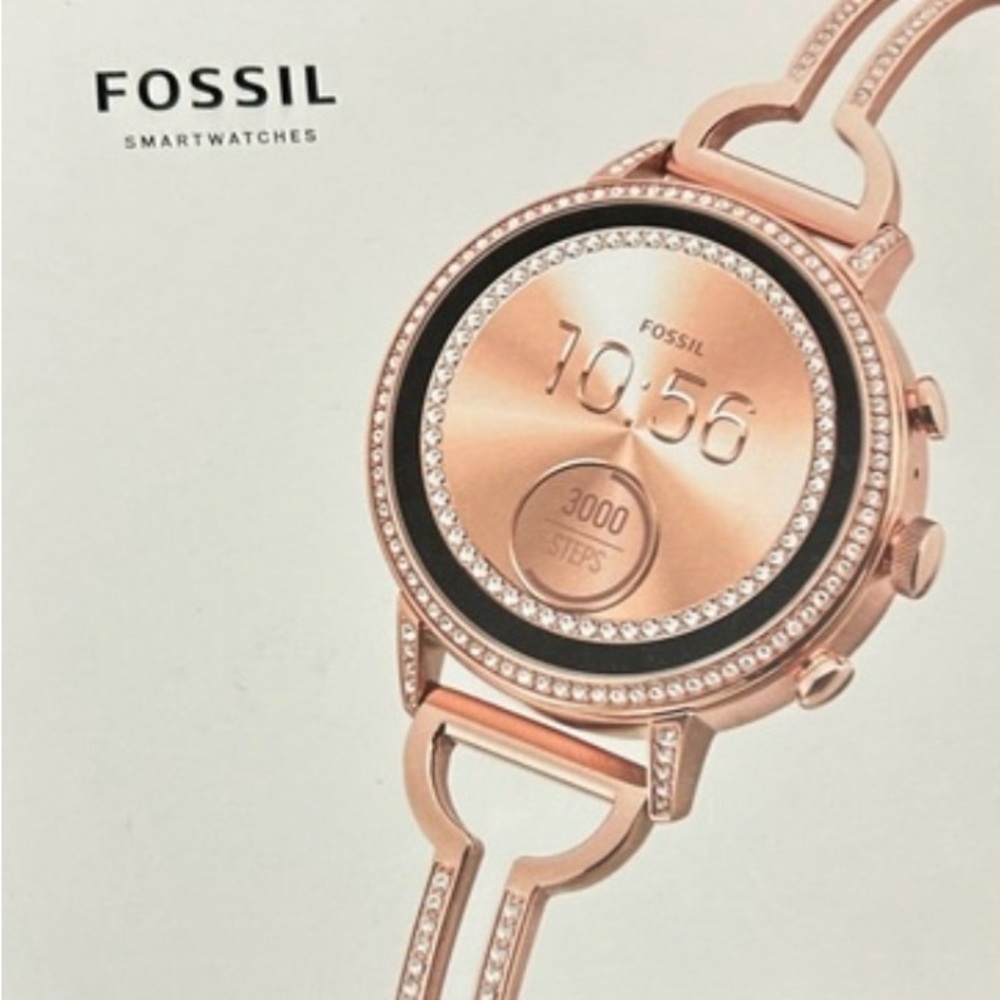 Fossil Gold-Tone women’s Watch with Black Dial